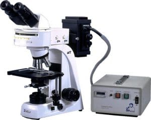 نمونه ای از میکروسکوپ فلورسانس